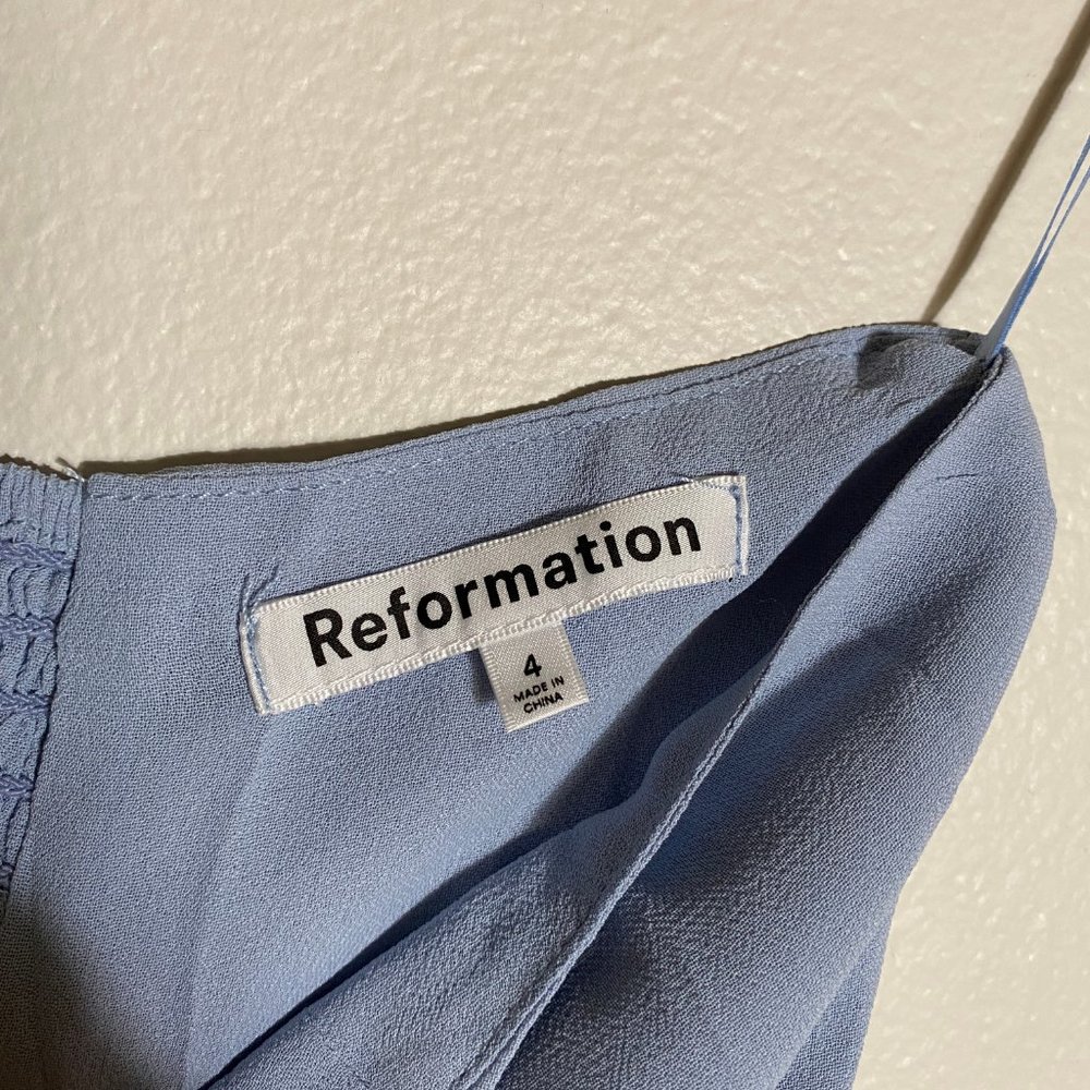 LAST ONE!! Reformation Arta Dress in Mineral - Picture 8 of 11